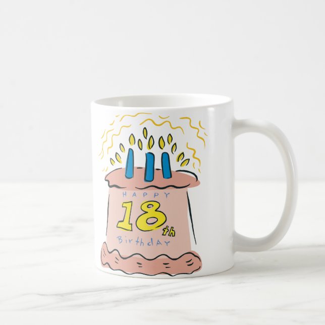 Happy 18th Birthday! Coffee Mug (Right)