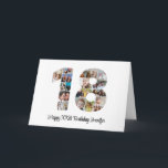 Happy 18th Birthday Number 18 Custom Photo Collage Card<br><div class="desc">Mark eighteen years of wonderful memories and adventures with this captivating 18th Birthday Number Photo Collage. This customisable template is the perfect blend of creativity and sentiment, allowing you to create a truly memorable gift for your loved one's special day. Capture the essence of incredible years in a single masterpiece...</div>