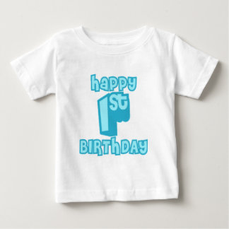Happy 1st Birthday Celebration – Cute birthday  Baby T-Shirt