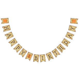 Happy 1st Birthday Pumpkin Bunting