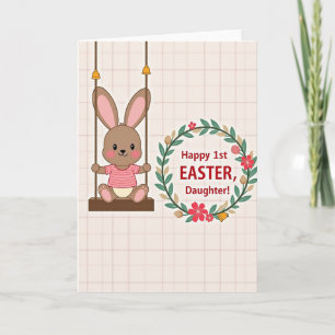 Happy 1St Easter Daughter Card