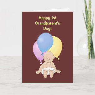 Happy 1st Grandparent's Day! Card