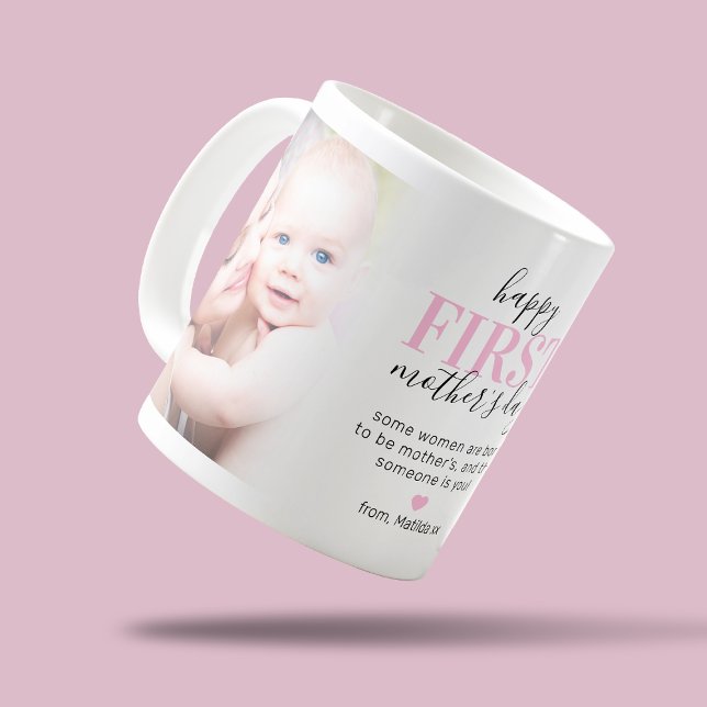Happy 1st Mother's Day Photo Coffee Mug (Creator Uploaded)