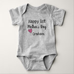 Happy 1st Mothers Day Shirt<br><div class="desc">Happy 1st Mothers Day Shirt</div>