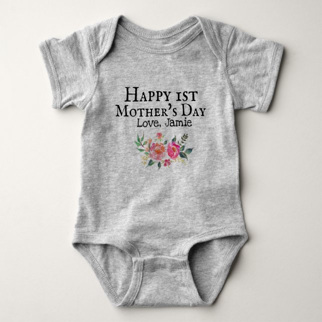 Happy 1st Mothers Day Shirt (Front)