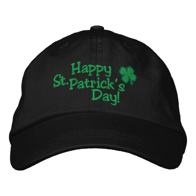 HAPPY 2017 St. Patrick's Day HAT (Front)