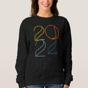 Happy 2024 New Years Eve Party Supplies 2024 Happy Sweatshirt