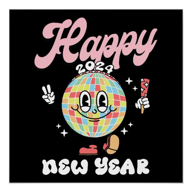 Happy 2024 poster (Front)