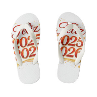 "Happy 2025-2026" Flip Flops | C