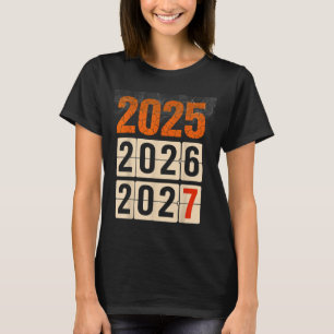 Happy 2026 2027 New Year Funny 67 Meme Six Seven M T-Shirt