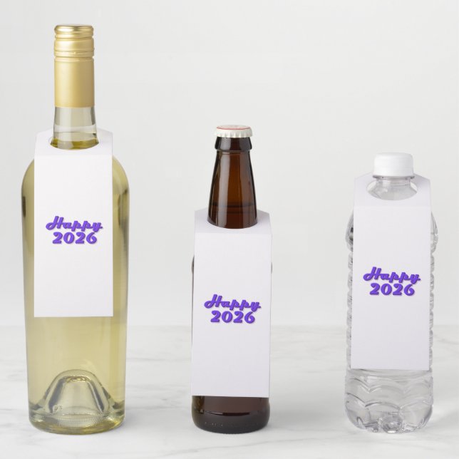 Happy 2026 bottle tag (In Situ)