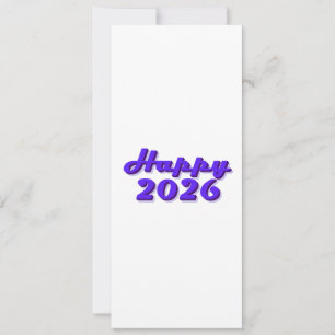 Happy 2026 invitation
