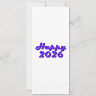 Happy 2026 invitation