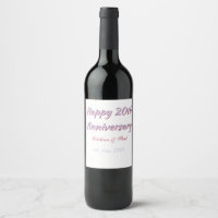 Happy 20th anniversary PURPLE MARON WEDDING NAME 