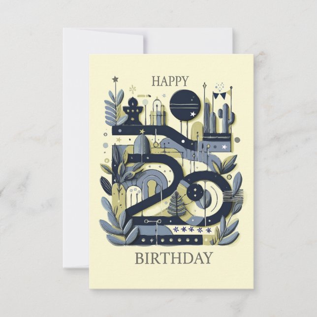 Happy 20th birthday! (Front)