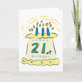 Happy 21st Birthday! Card