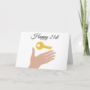 Happy 21st card