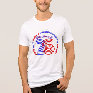  HAPPY 250TH AMERICA SEMIQUINCENTENNIAL 1776-2026 Tri-Blend SHIRT