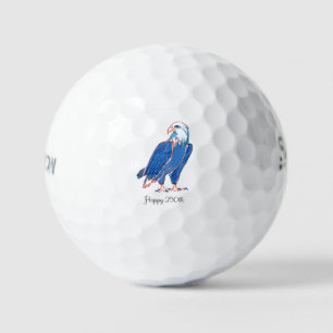 'Happy 250th' America's Anniversary Fourth of July Golf Balls