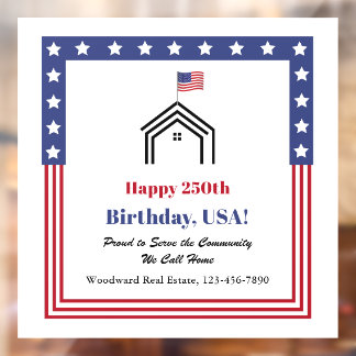 Happy 250th Birthday, USA! Real Estate Marketing 