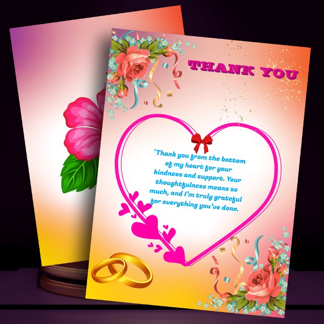 Happy 25th Anniversary  Thank You Card (Creator Uploaded)