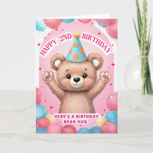 Happy 2nd Birthday Card