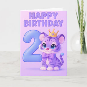 Happy 2nd Birthday Card