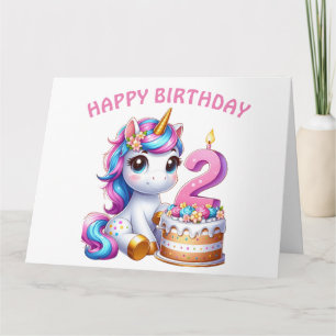 Happy 2nd Birthday Card