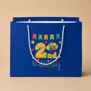 Happy 2nd Birthday Large Gift Bag