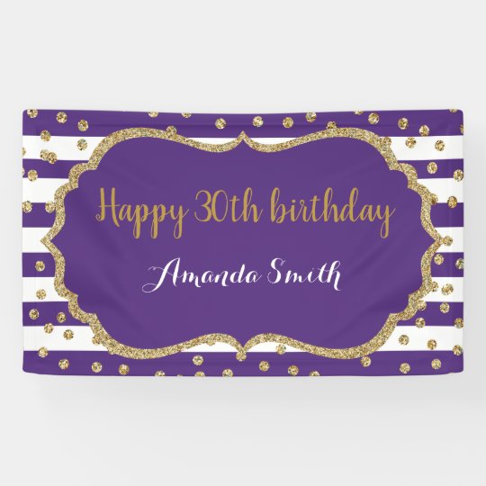 Happy Birthday Banner 30 Free Printable