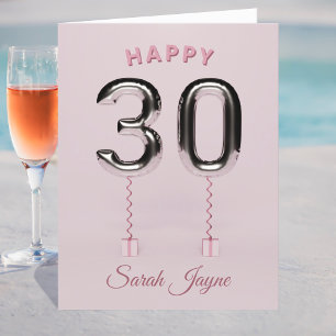 Happy 30th Birthday Card