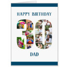 Happy 30th Birthday Dad Big 30 Photo Collage