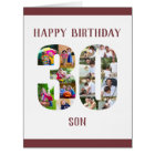 Happy 30th Birthday Son Number 30 Photo Collage