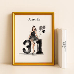 happy 31st birthday, poster