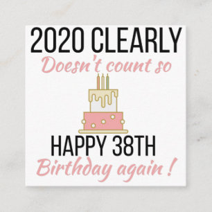 Happy 39th Birthday, Funny 39th birthday card