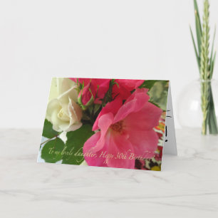 Happy 3oth Birthday to Daughter Card