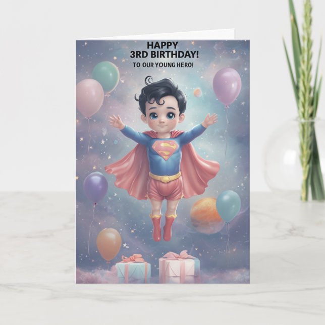 Happy 3rd Birthday Card (Front)