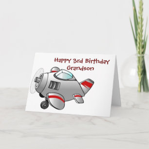 **HAPPY 3rd BIRTHDAY TO OUR GRANDSON** Card
