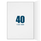 Happy 40th Birthday Dad Number 40 Photo Collage