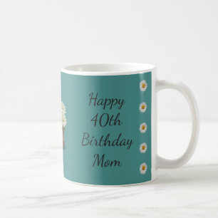 Happy 40th Birthday Mum Coffee Mug