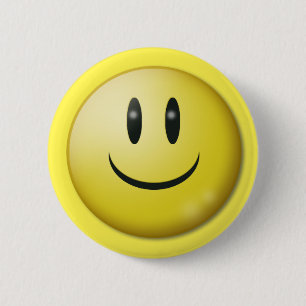 happy-4760 SMILIES EMOTICONS happy yellow super sm 6 Cm Round Badge