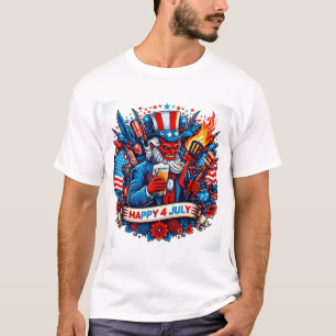 Happy 4 JULY T-shirt 