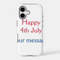 Happy 4th July independence day add name text