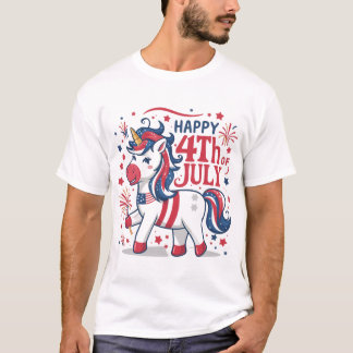 Happy 4th july  t-shirt