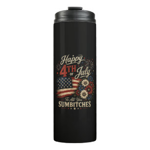 Happy 4th July Thermal Tumbler