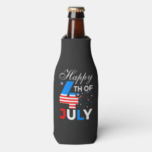 Happy 4th Of July-97958 Bottle Cooler