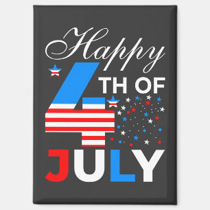 Happy 4th Of July-97958 Magnet