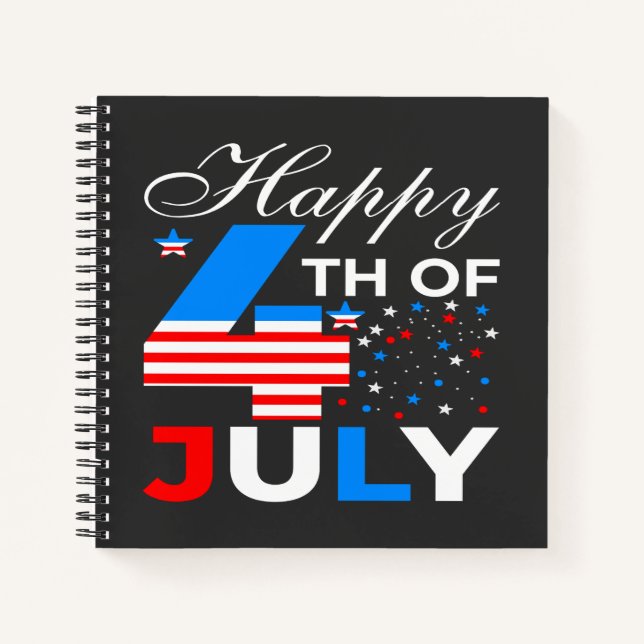 Happy 4th Of July-97958 Notebook (Front)