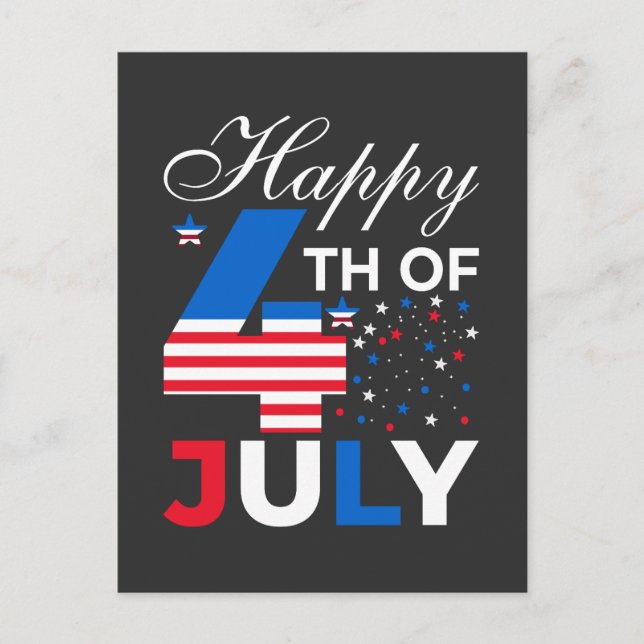 Happy 4th Of July-97958 Postcard (Front)