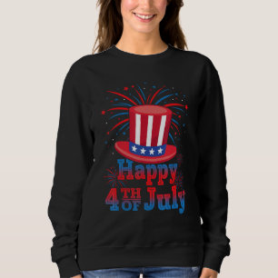 Happy 4th of July America Celebrating Freedom Sweatshirt